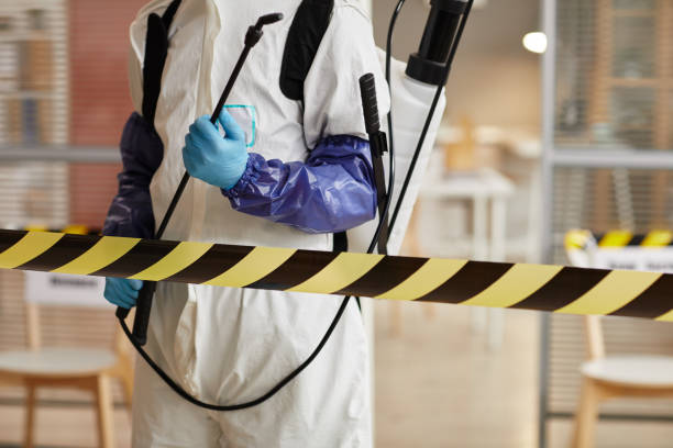 Professional Trauma Scene Cleanup technician working in Union City, MI